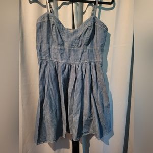 Express denim dress